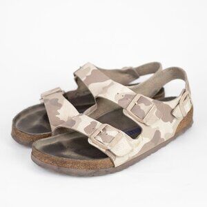 Birkenstock Milano Sandals - Camo Print - Size 42 (L11/M9)